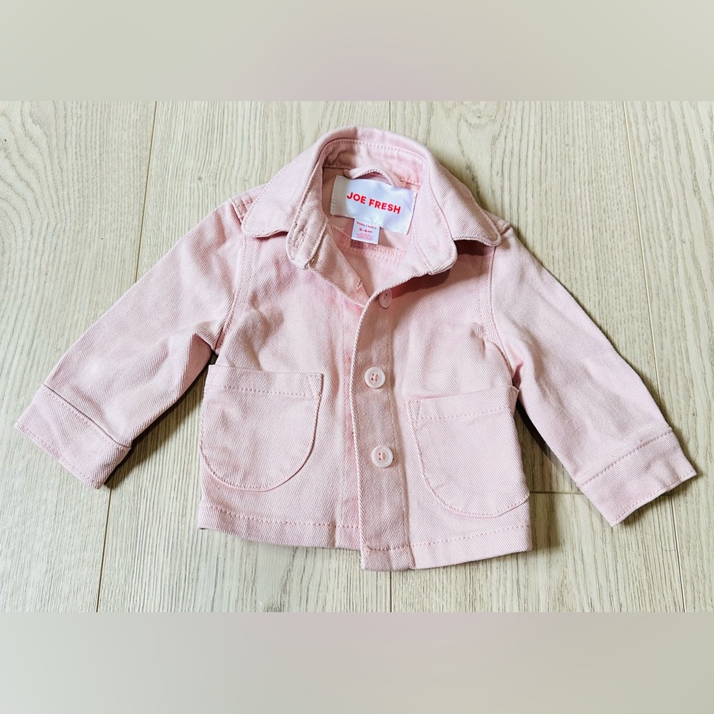 Joe Fresh Light Pink Baby Jacket